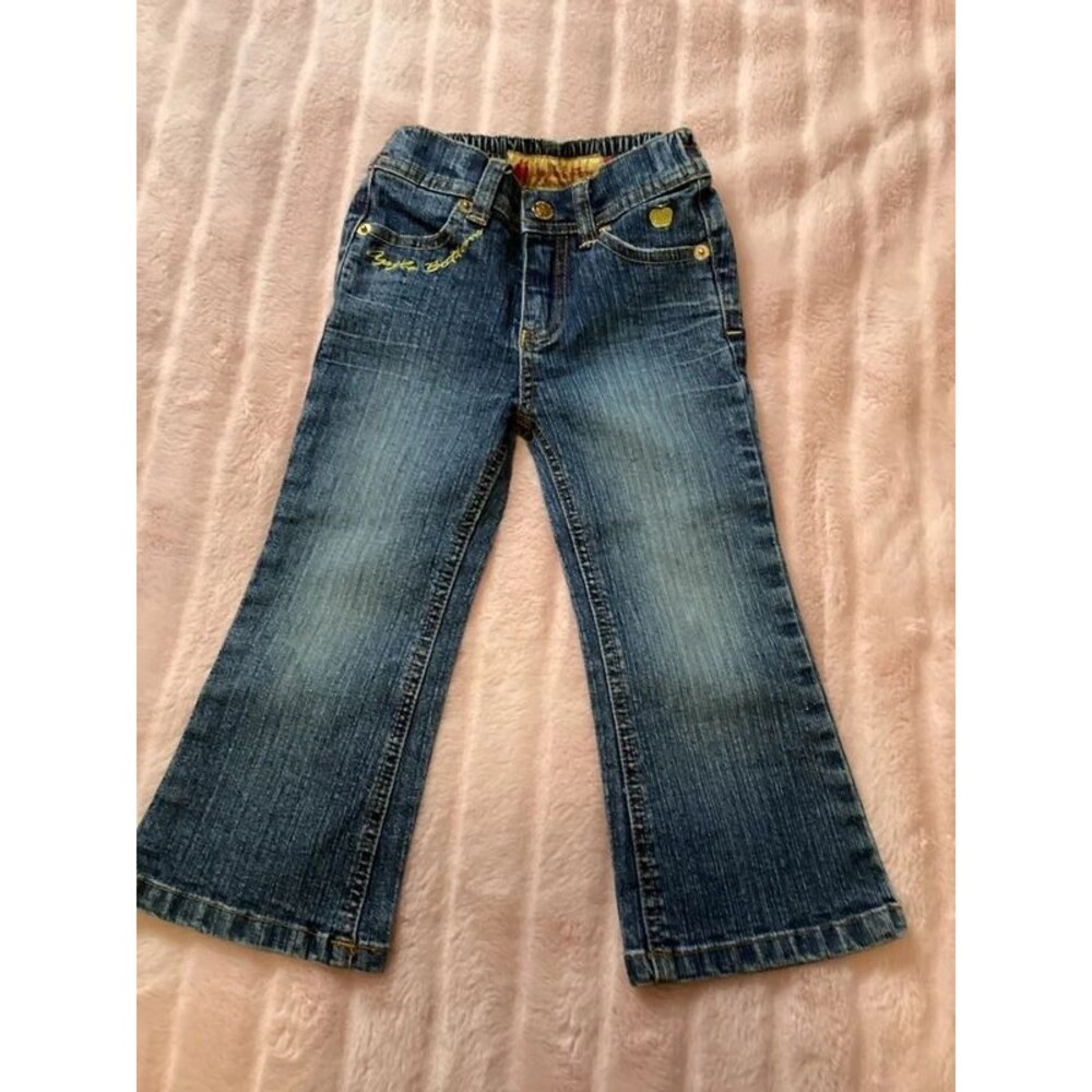Apple Bottom Toddler Jeans Wide Leg 2T